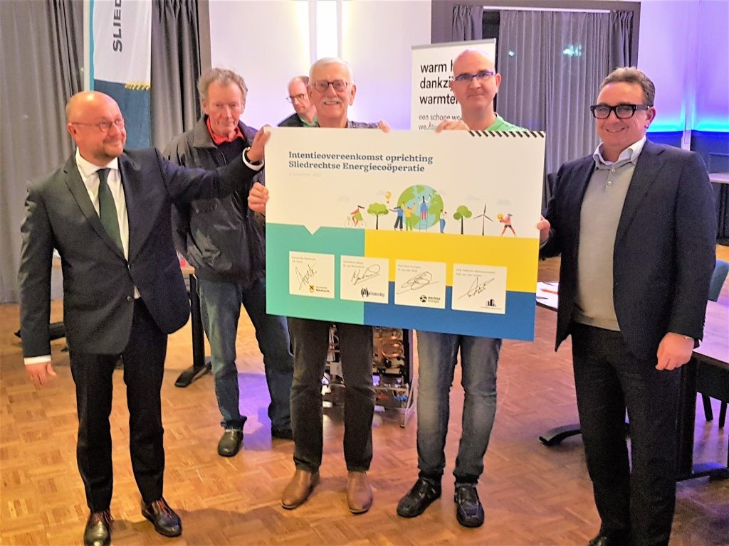 INTENTIEOVEREENKOMST ONDERTEKEND VOOR SLIEDRECHTSE ENERGIECORPORATIE