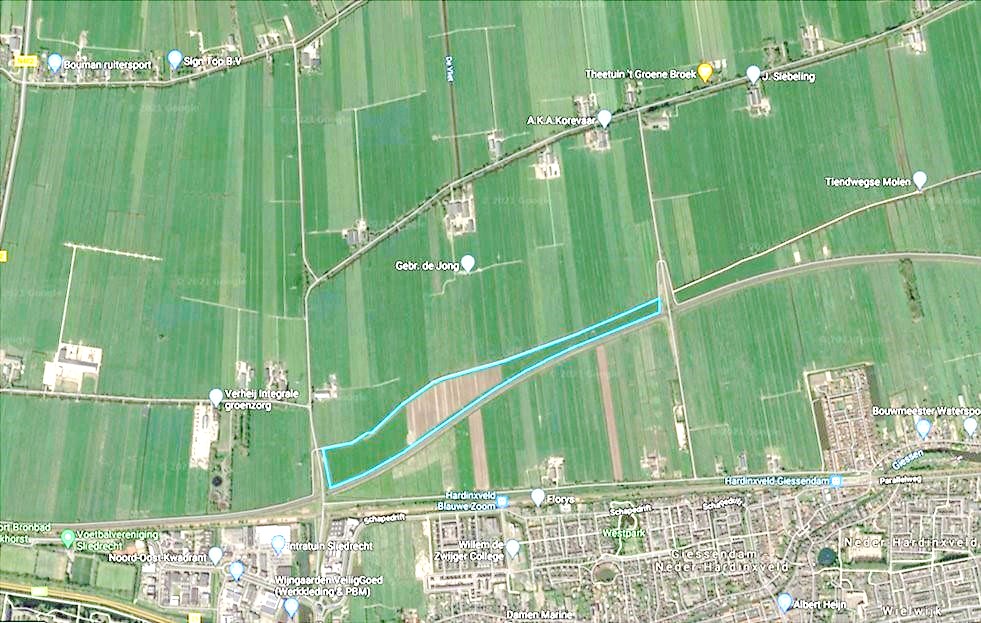 Inloopavond over zonnepark Betuwelijn bij Hardinxveld-Giessendam